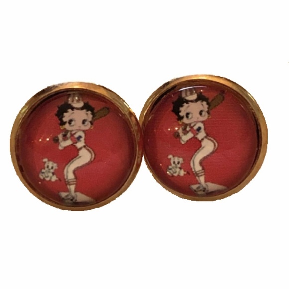 New, Betty Boop uniform series stud earrings - Picture 2 of 8